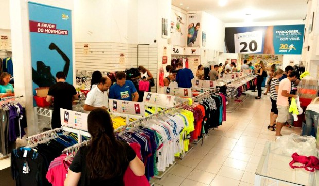 fluxo de consumidores